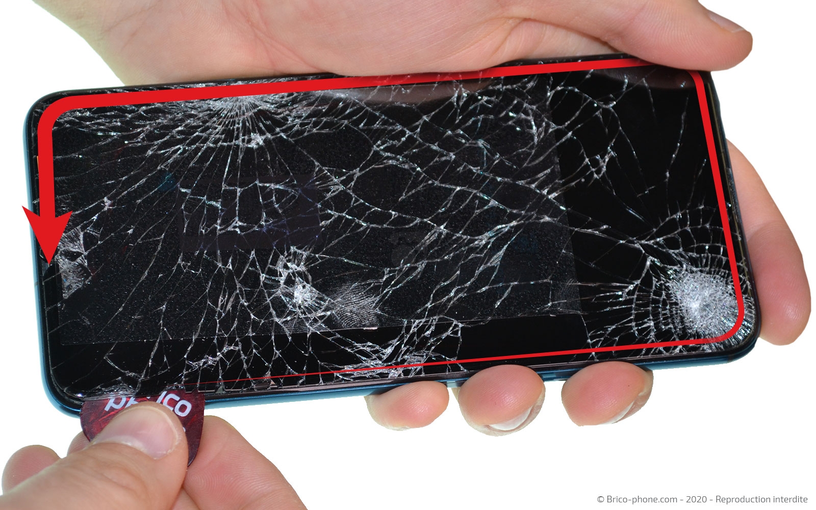 Changement d'écran (vitre + LCD) sur Honor 20 Pro photo 4