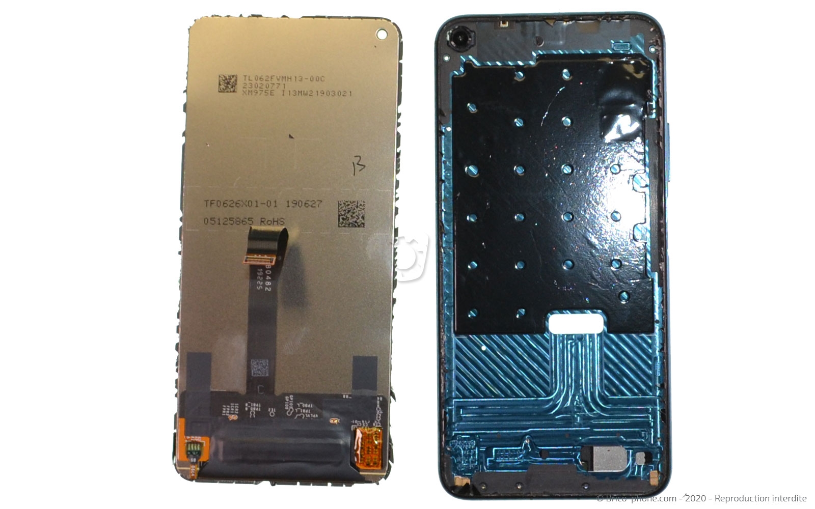 Changement d'écran (vitre + LCD) sur Honor 20 Pro photo 2