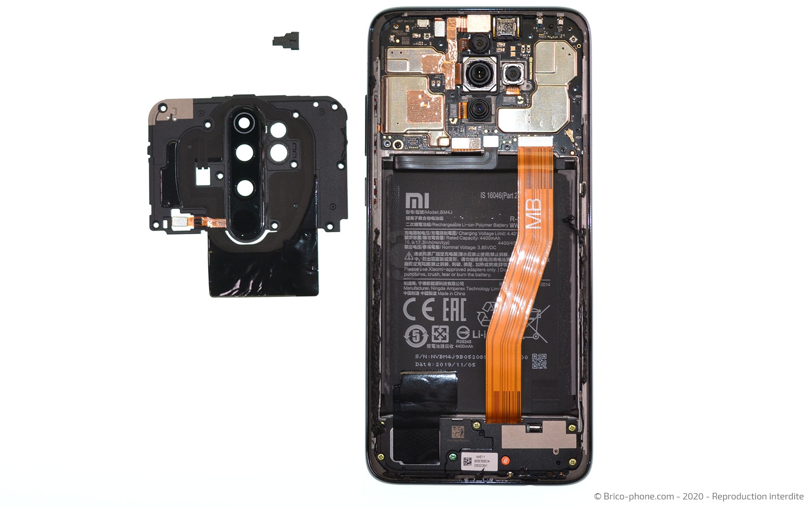 Démontage complet sur Redmi Note 8 Pro photo 2