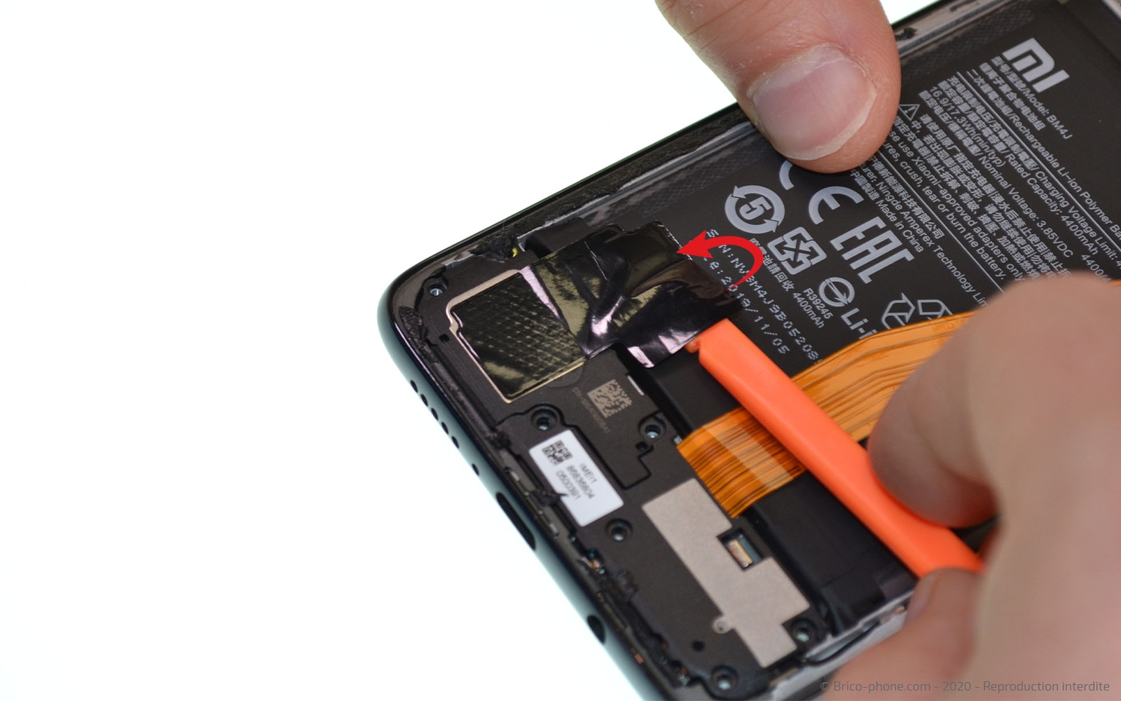 Changement de batterie sur Redmi Note 8 Pro photo 2