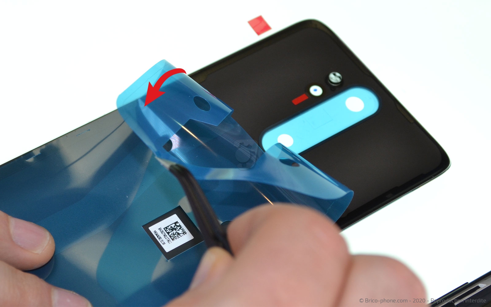 Changement de la vitre arrière sur Redmi Note 8 Pro photo 1