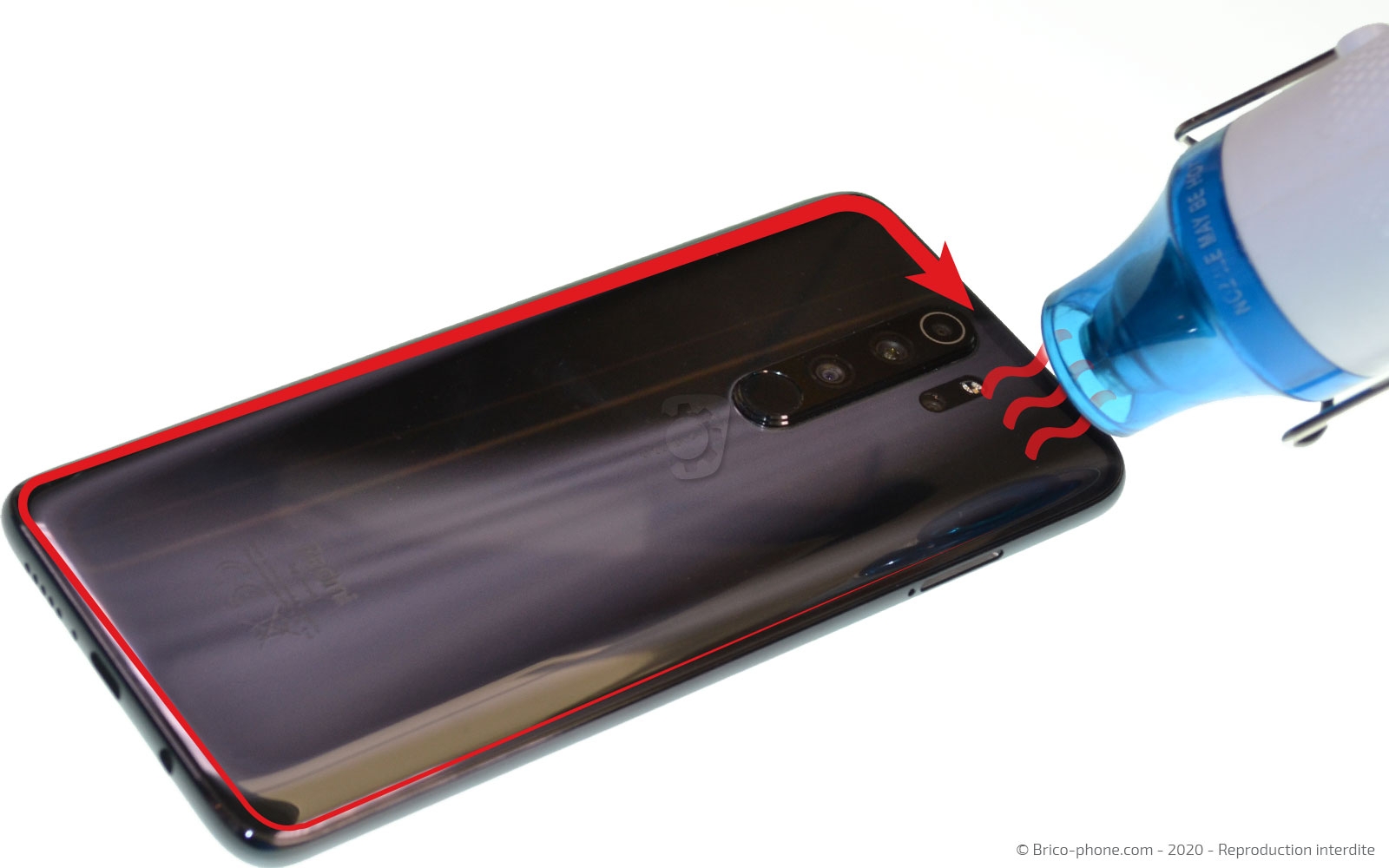 Changement du connecteur de charge sur Redmi Note 8 Pro photo 2