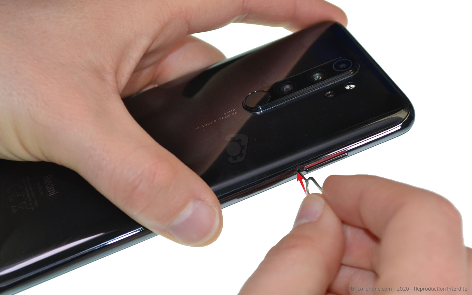 Changement du connecteur de charge sur Redmi Note 8 Pro photo 2