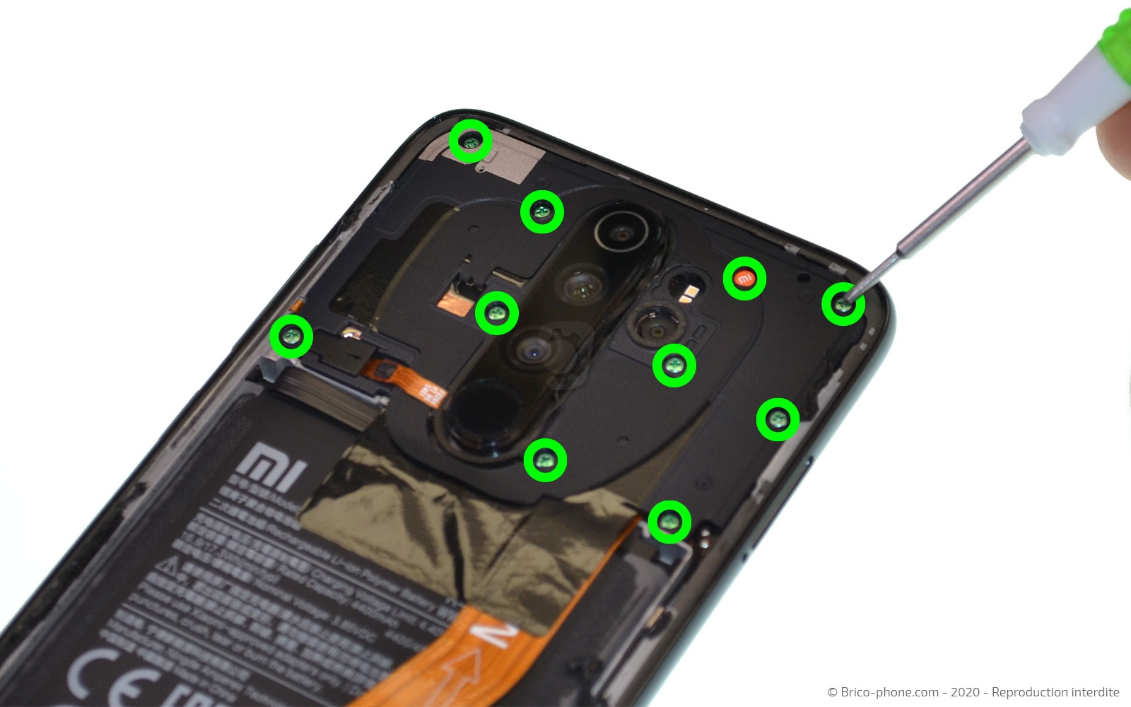 Changement du connecteur de charge sur Redmi Note 8 Pro photo 1