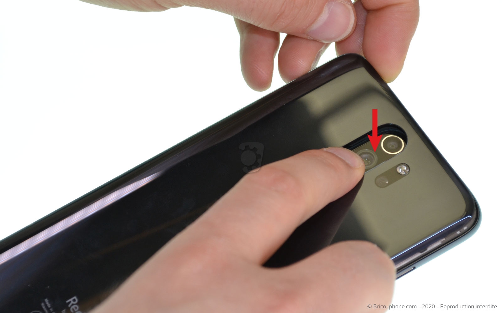 Changement du connecteur de charge sur Redmi Note 8 Pro photo 4