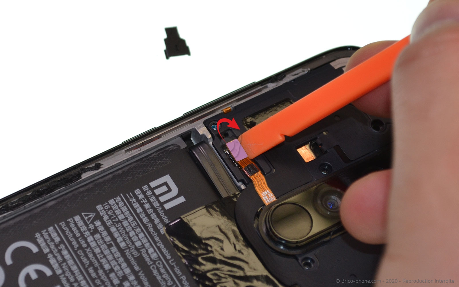 Changement du bloc écran  sur Redmi Note 8 Pro photo 4