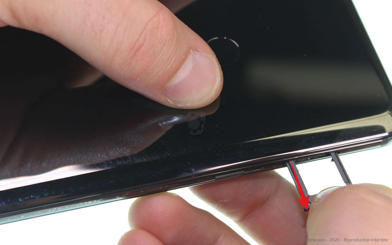 Changement de la vitre arrière sur Mi Mix 3 photo 2