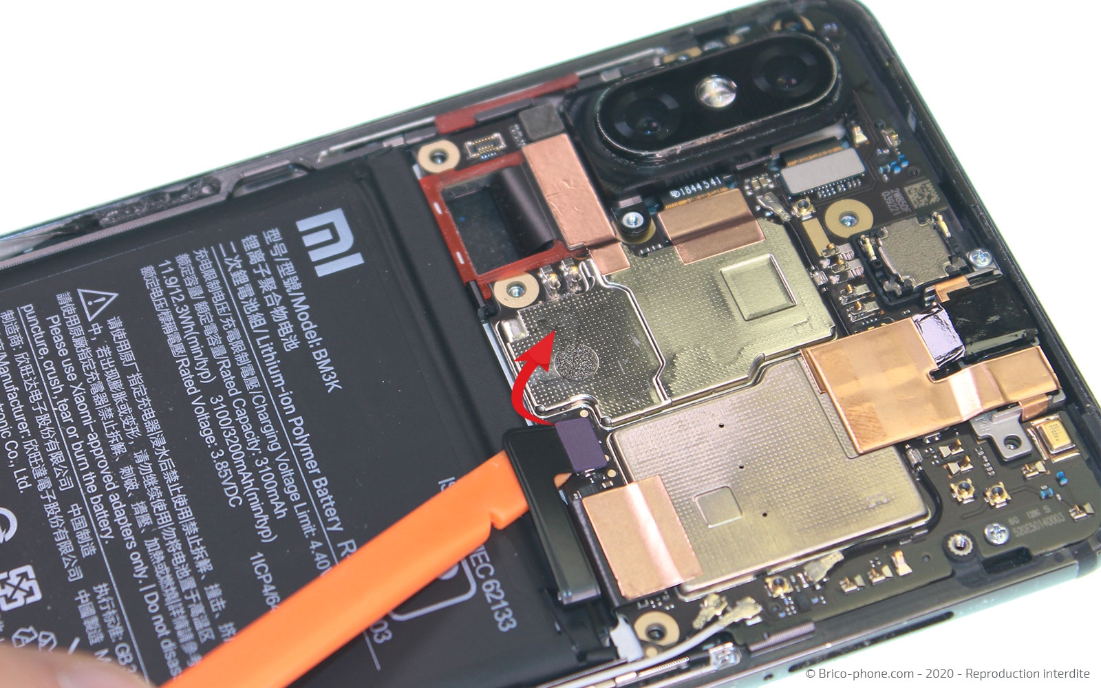 Changement du connecteur de charge sur Mi Mix 3 photo 3