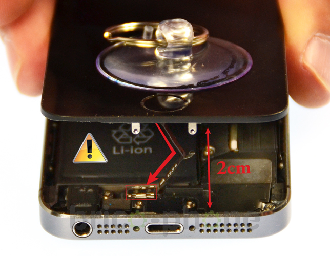 Changement de nappe bouton Power sur iPhone 5S photo 1