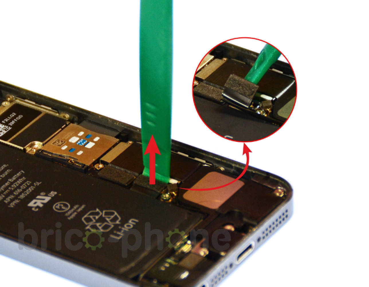 Changement de nappe bouton Power sur iPhone 5S photo 1