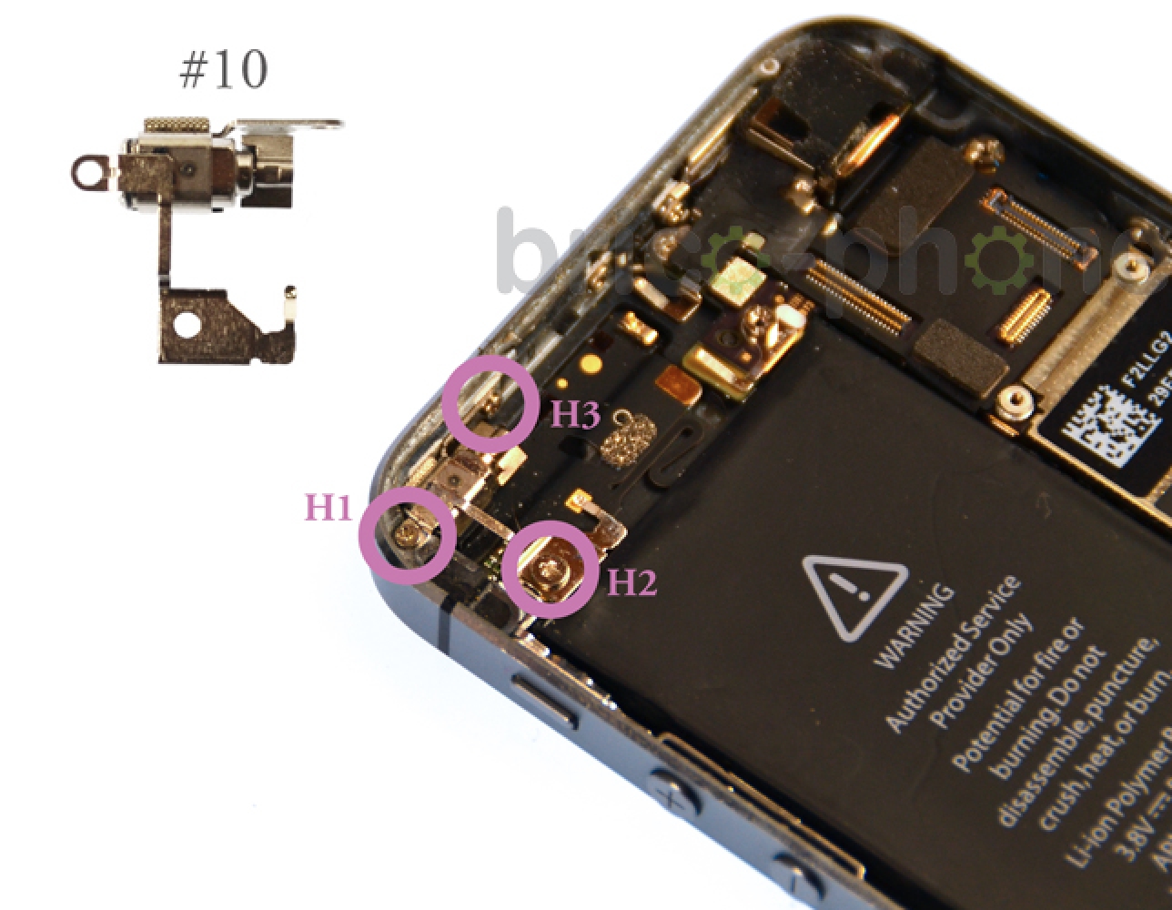 Changement de nappe bouton Power sur iPhone 5S photo 2