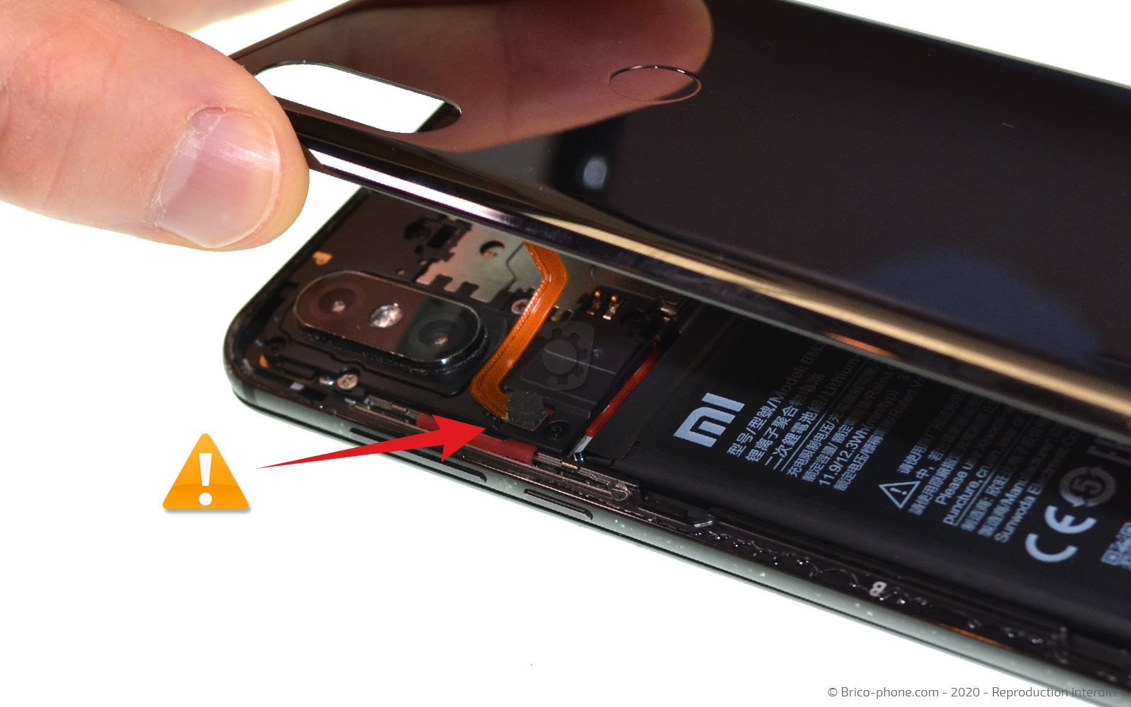 Changement de batterie sur Mi Mix 3 photo 2