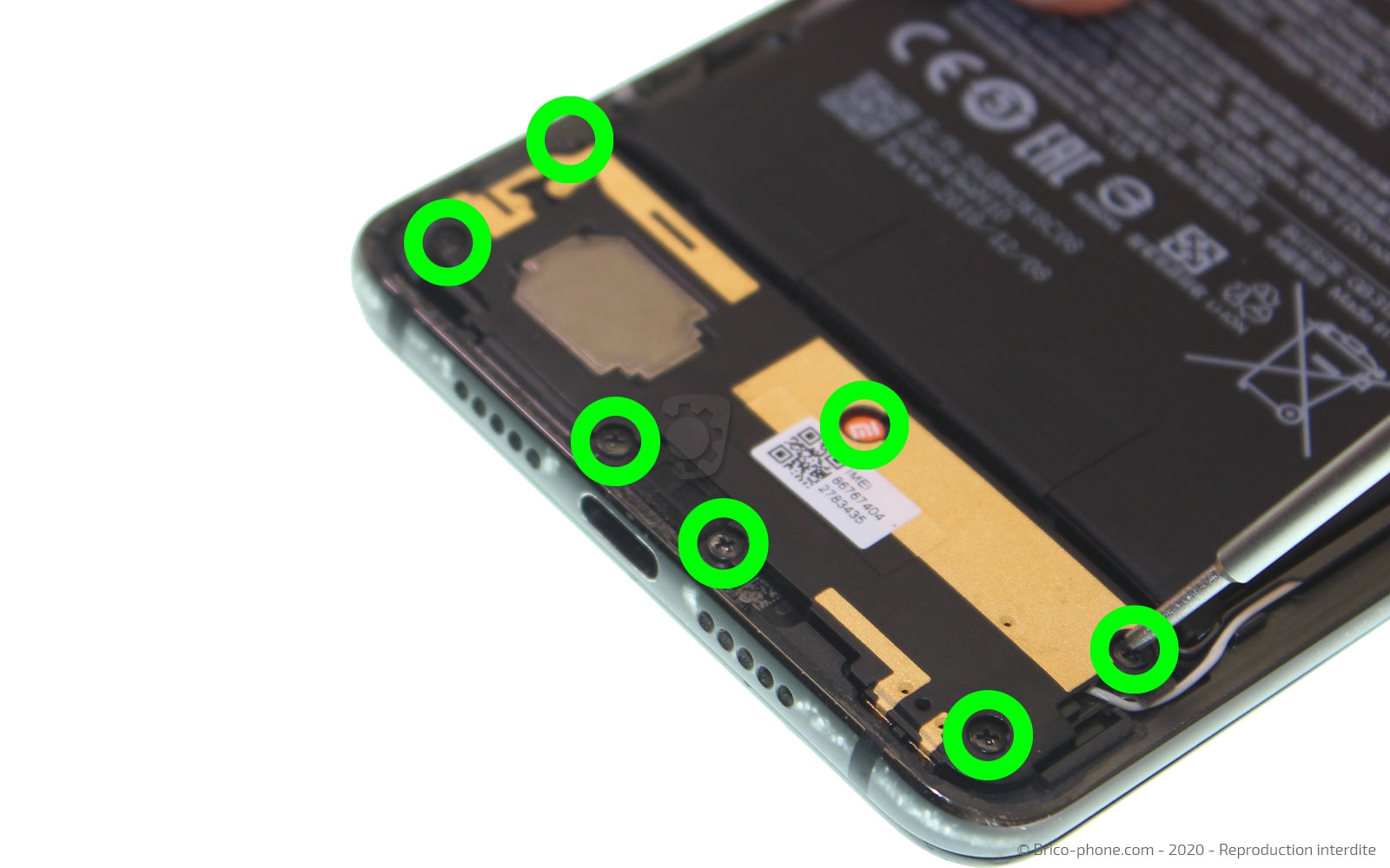 Changement de batterie sur Mi Mix 3 photo 1