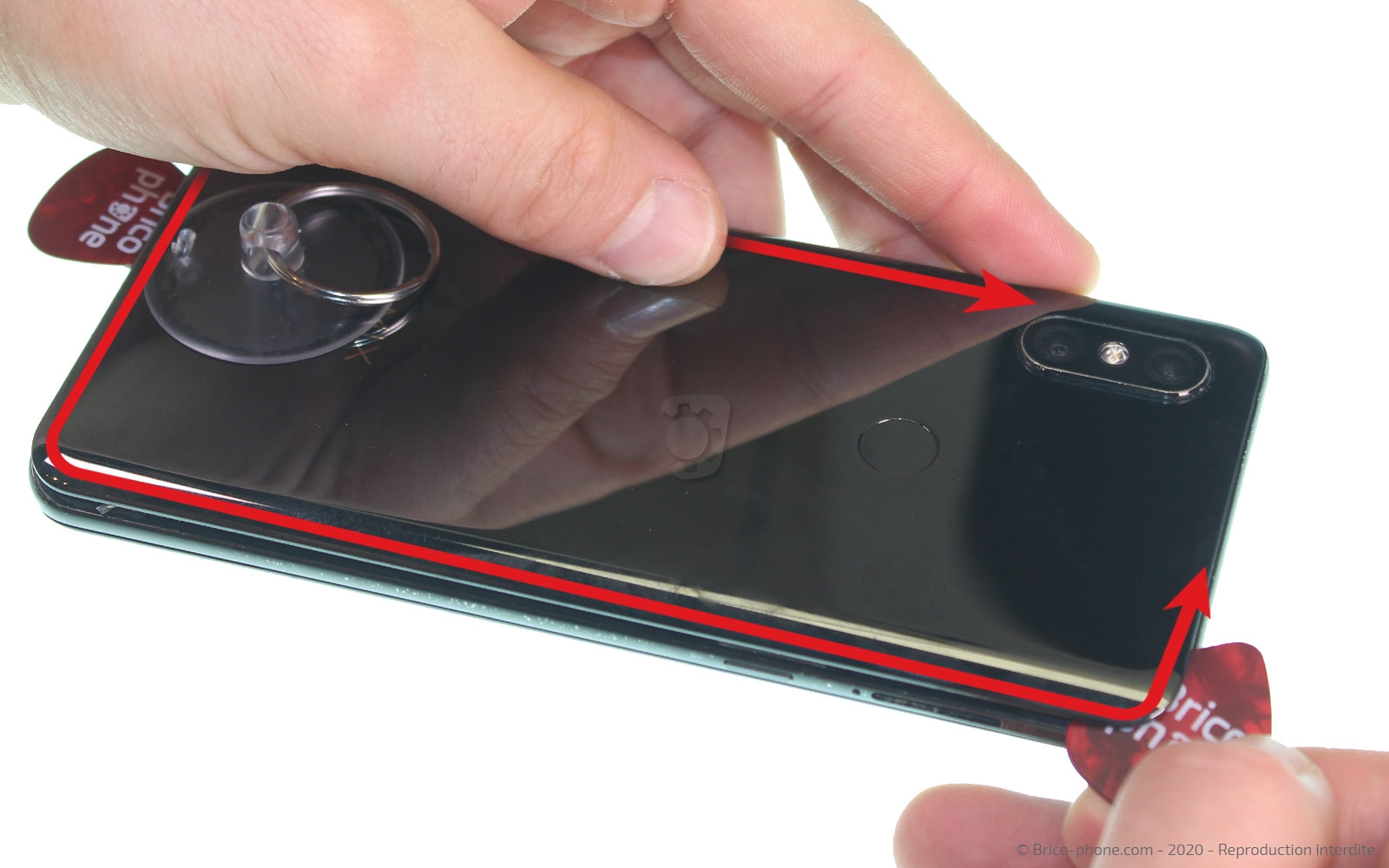 Changement du bloc écran sur Mi Mix 3 photo 3