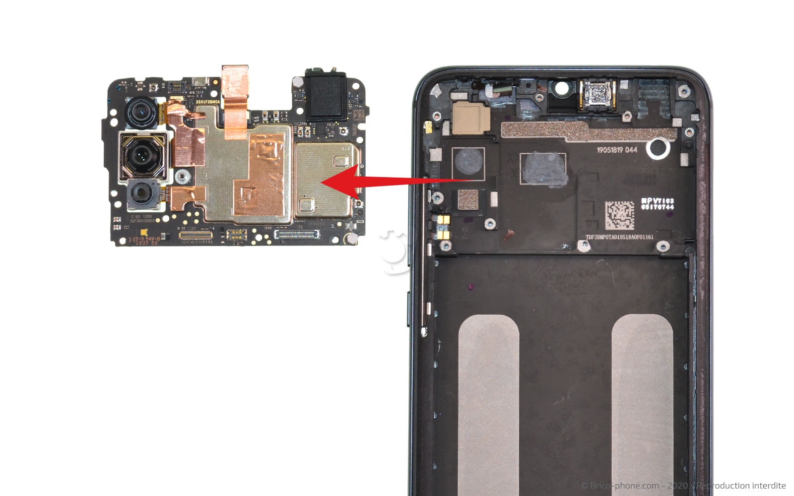 Démontage complet sur Mi 9 Lite photo 4