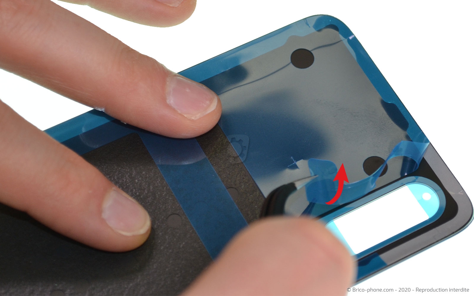 Changement de la vitre arrière sur Mi 9 Lite photo 1