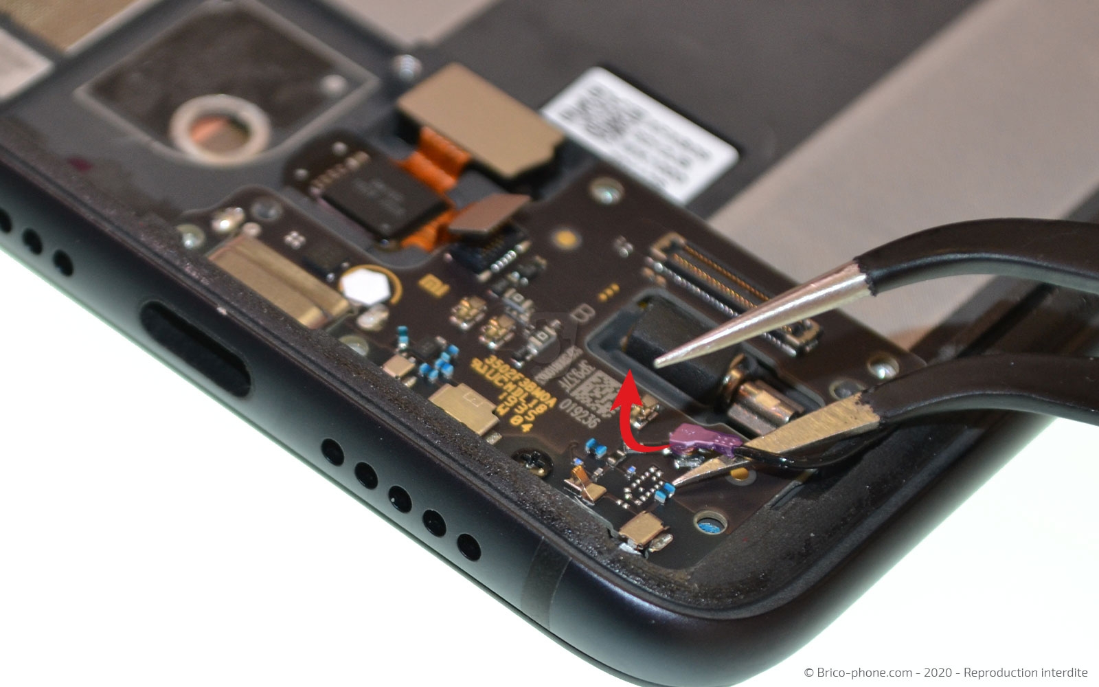 Changement du connecteur de charge  sur Mi 9 Lite photo 2