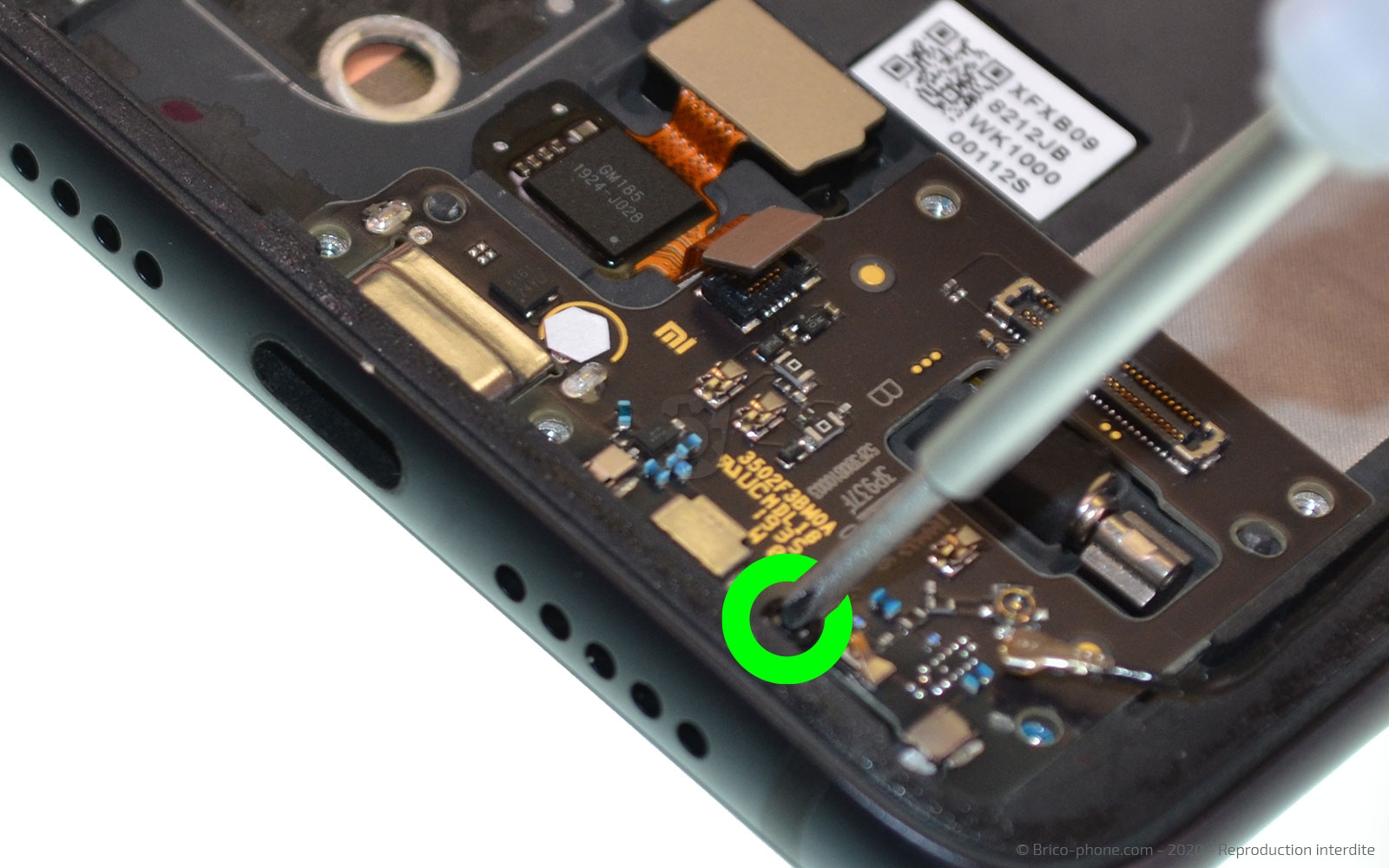 Changement du connecteur de charge  sur Mi 9 Lite photo 3