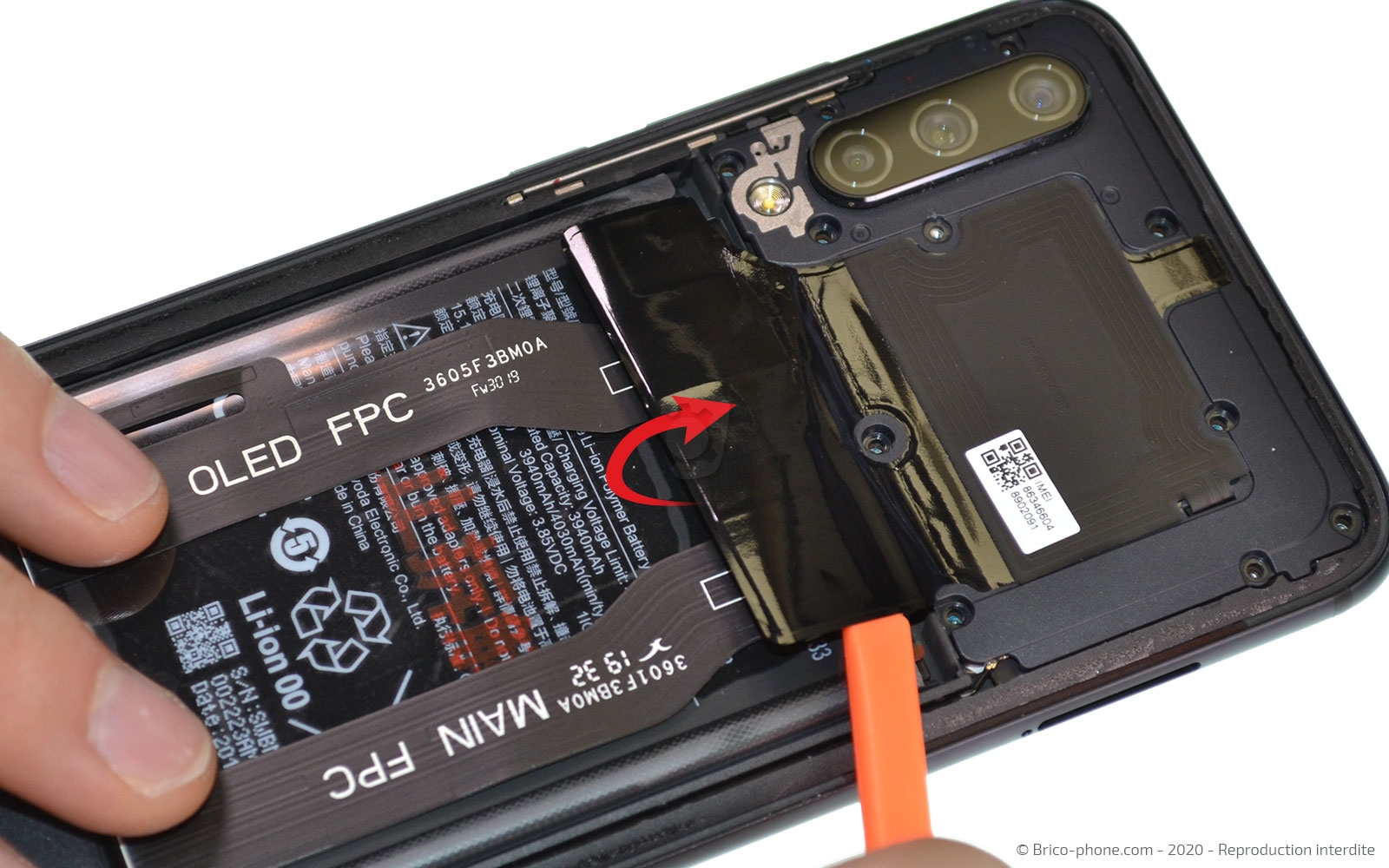 Changement du connecteur de charge  sur Mi 9 Lite photo 2