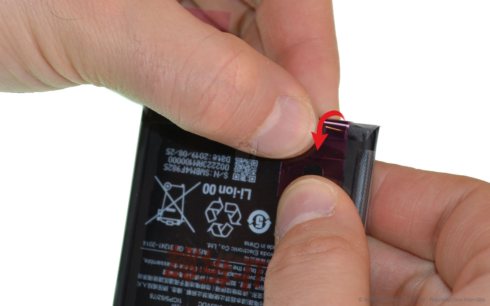 Changement de la batterie sur Mi 9 Lite photo 4