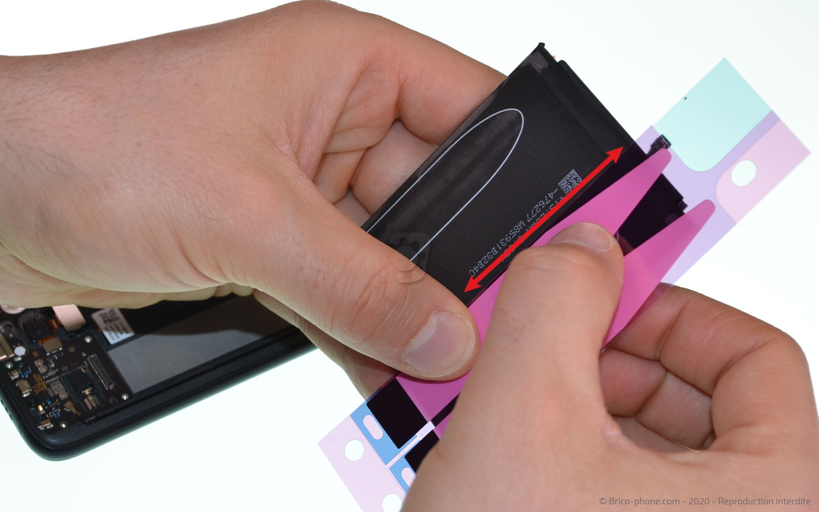 Changement de la batterie sur Mi 9 Lite photo 1