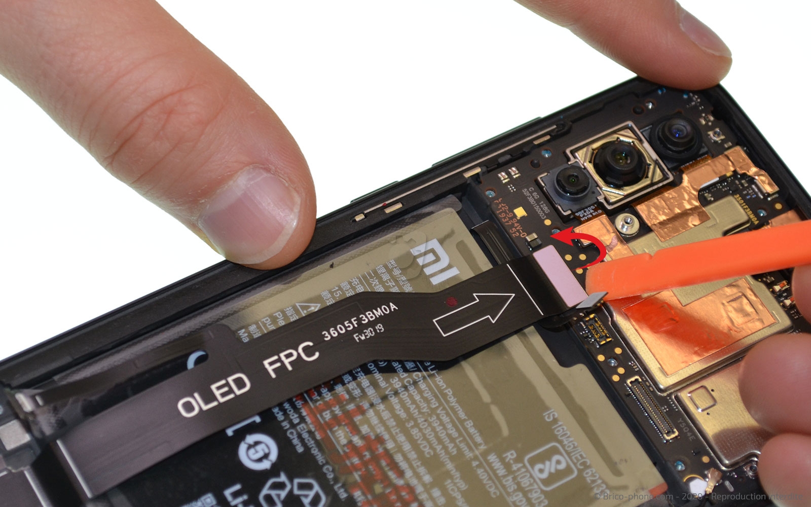 Changement du bloc écran sur Mi 9 Lite photo 2