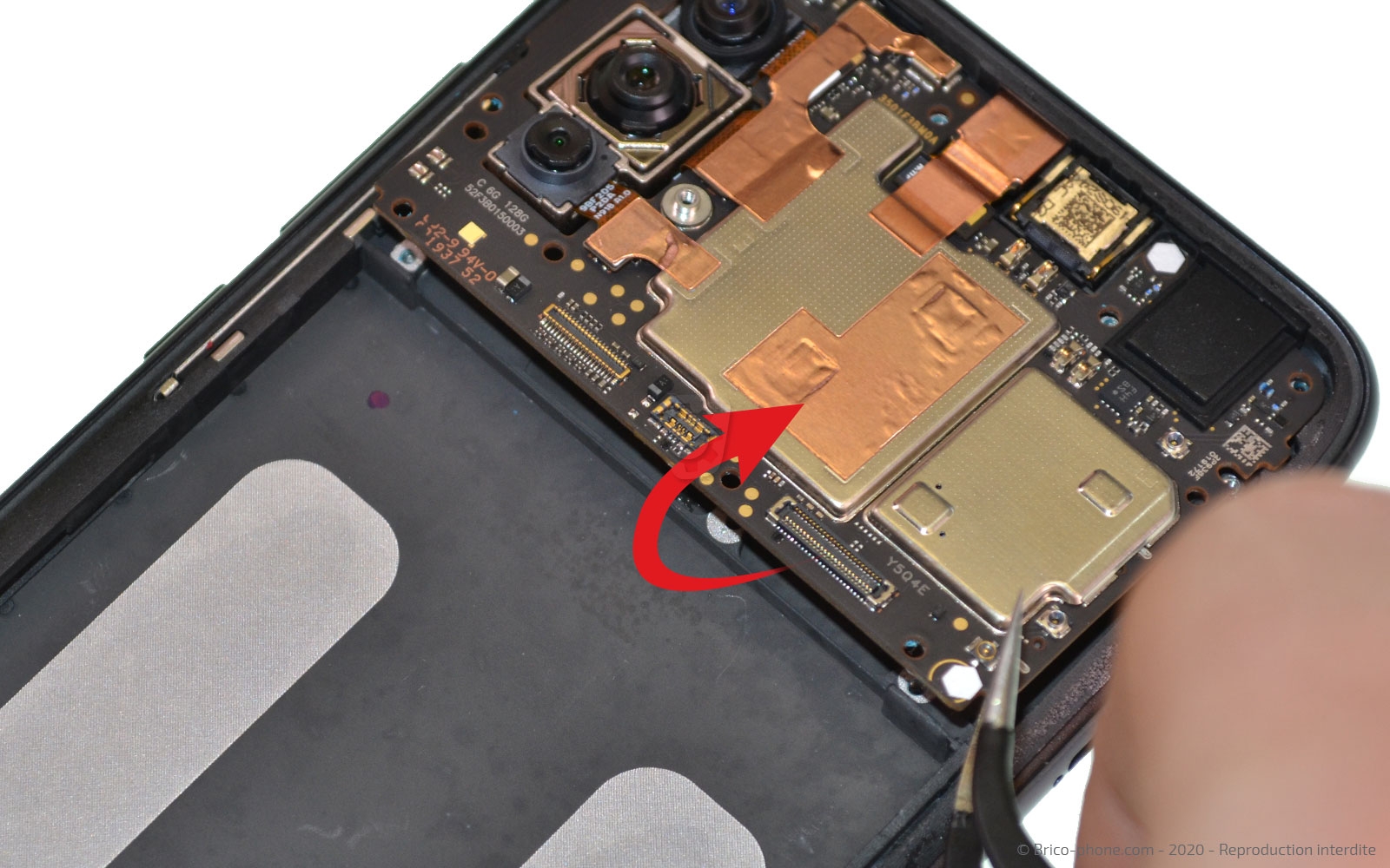 Changement du bloc écran sur Mi 9 Lite photo 3