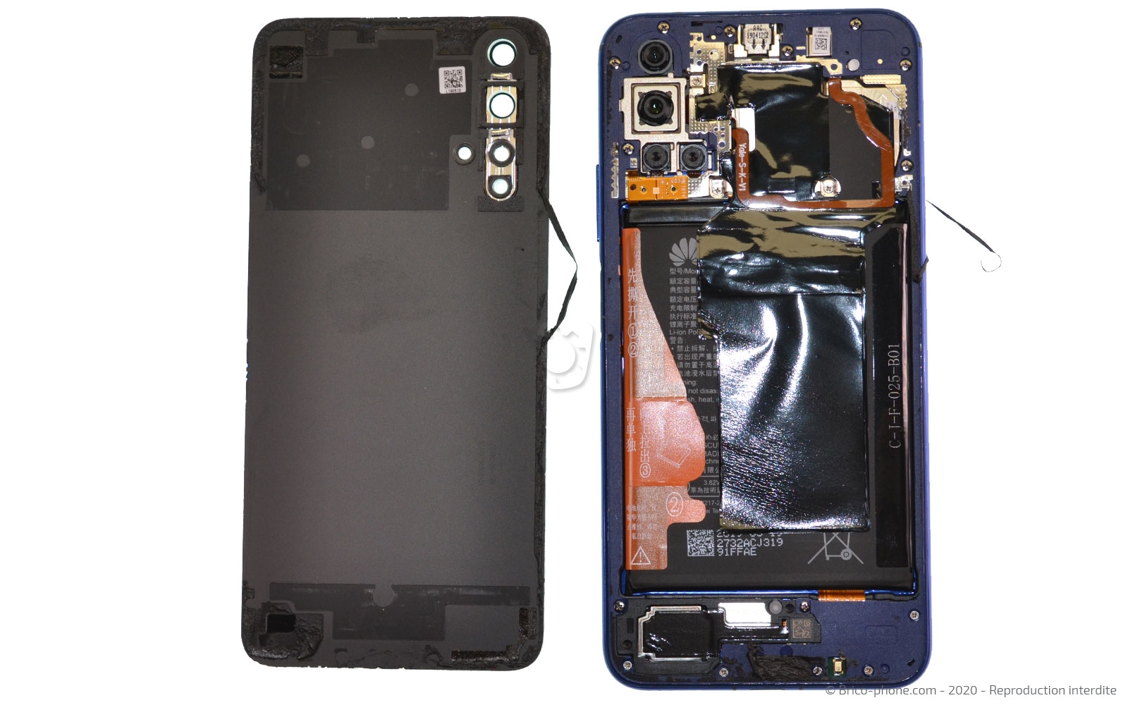 Changement de la vitre arrière sur Honor 20 photo 3