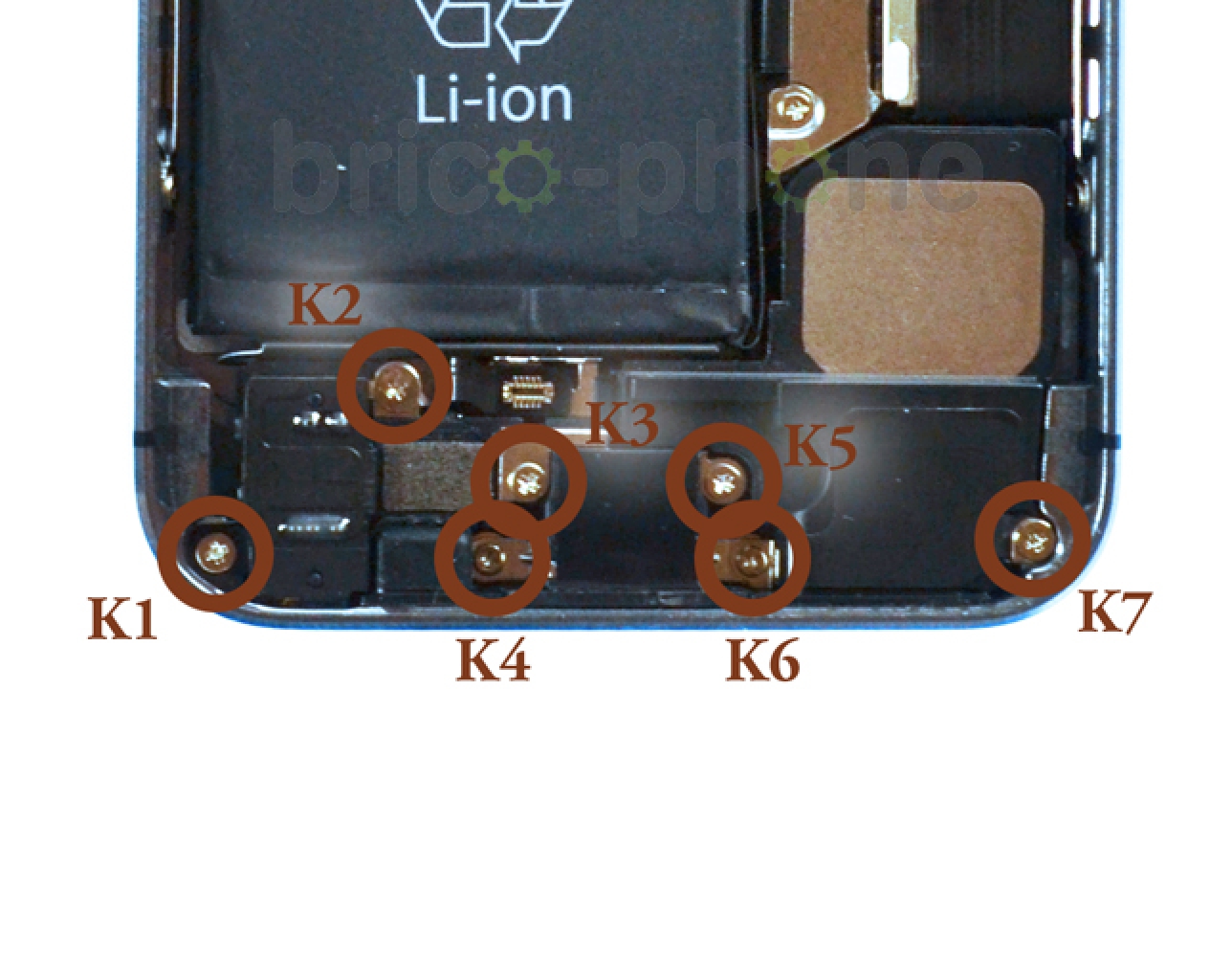 Changement du haut-parleur externe sur iPhone 5S photo 1