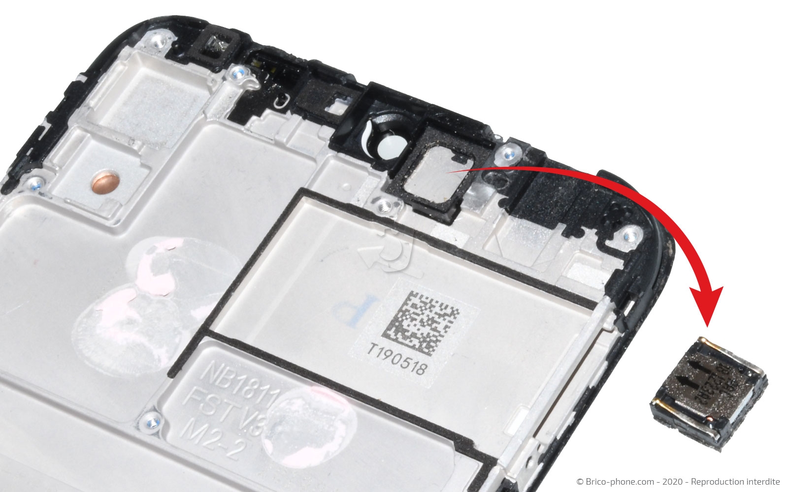 Démontage complet sur Y6 2019 photo 4