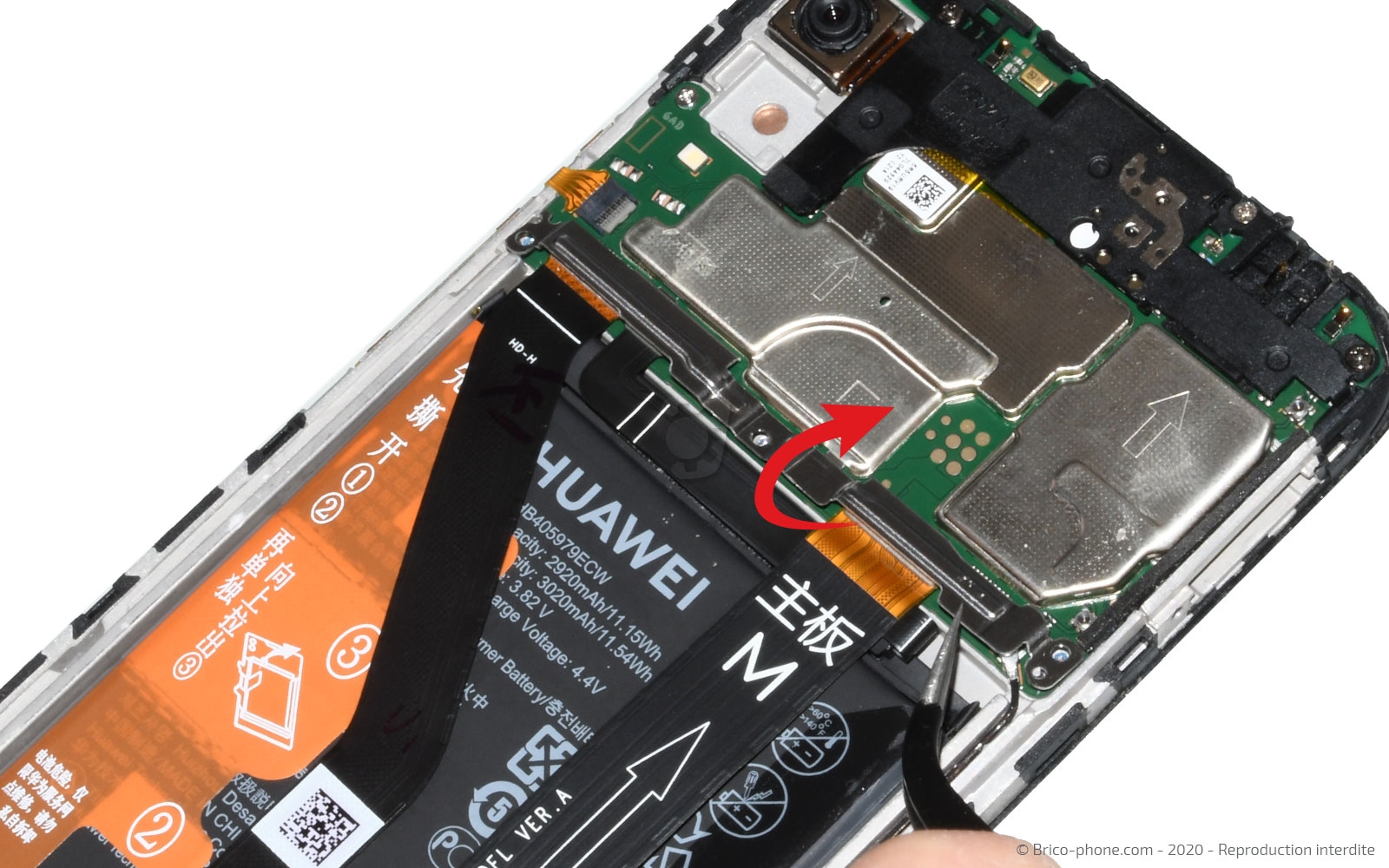 Démontage complet sur Y6 2019 photo 3