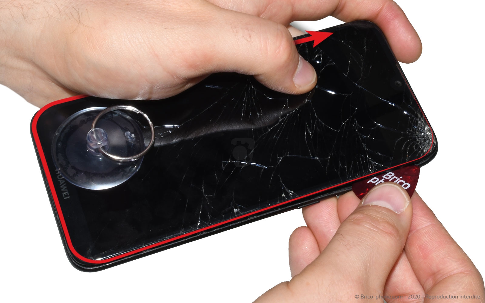 Changement de batterie sur Y6 2019 photo 2