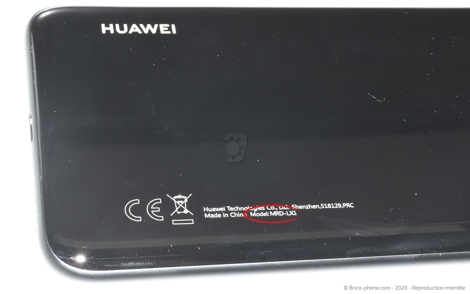 Changement du connecteur de charge sur Y6 2019 photo 1