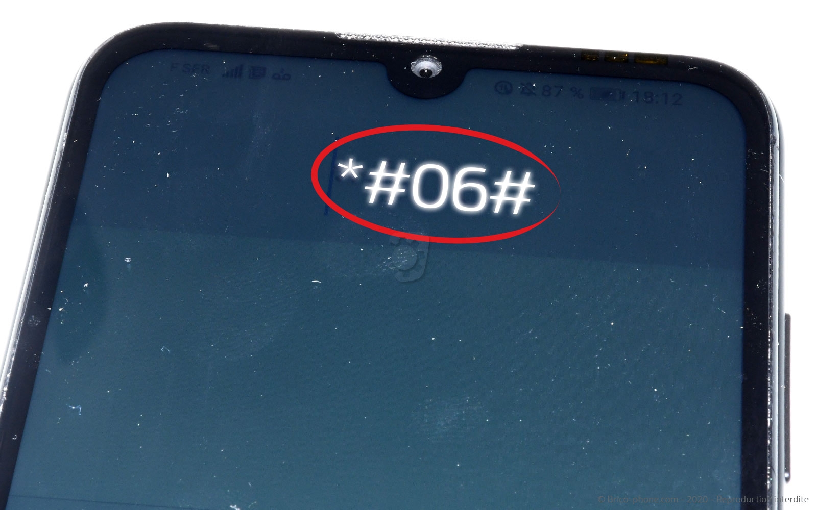 Changement d'écran (vitre + LCD) sur Y6 2019 photo 2