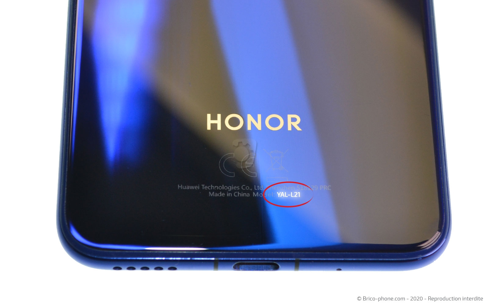 Changement du connecteur de charge sur Honor 20 photo 1