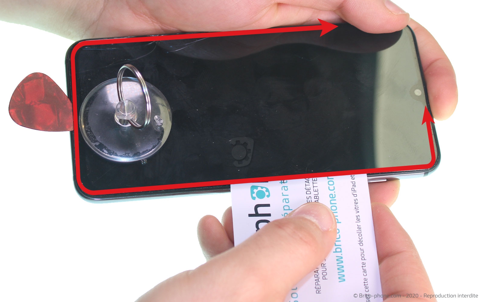 Changement de l'écran (vitre + Amoled) sur Mi 9 SE photo 2