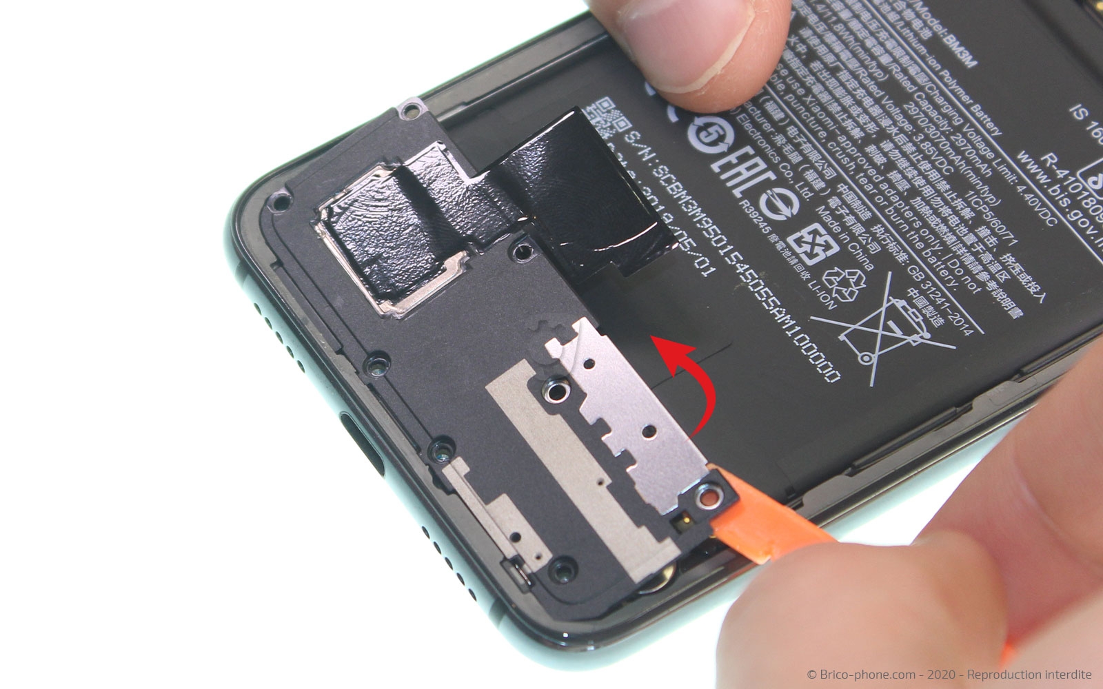 Changement de l'écran (vitre + Amoled) sur Mi 9 SE photo 2