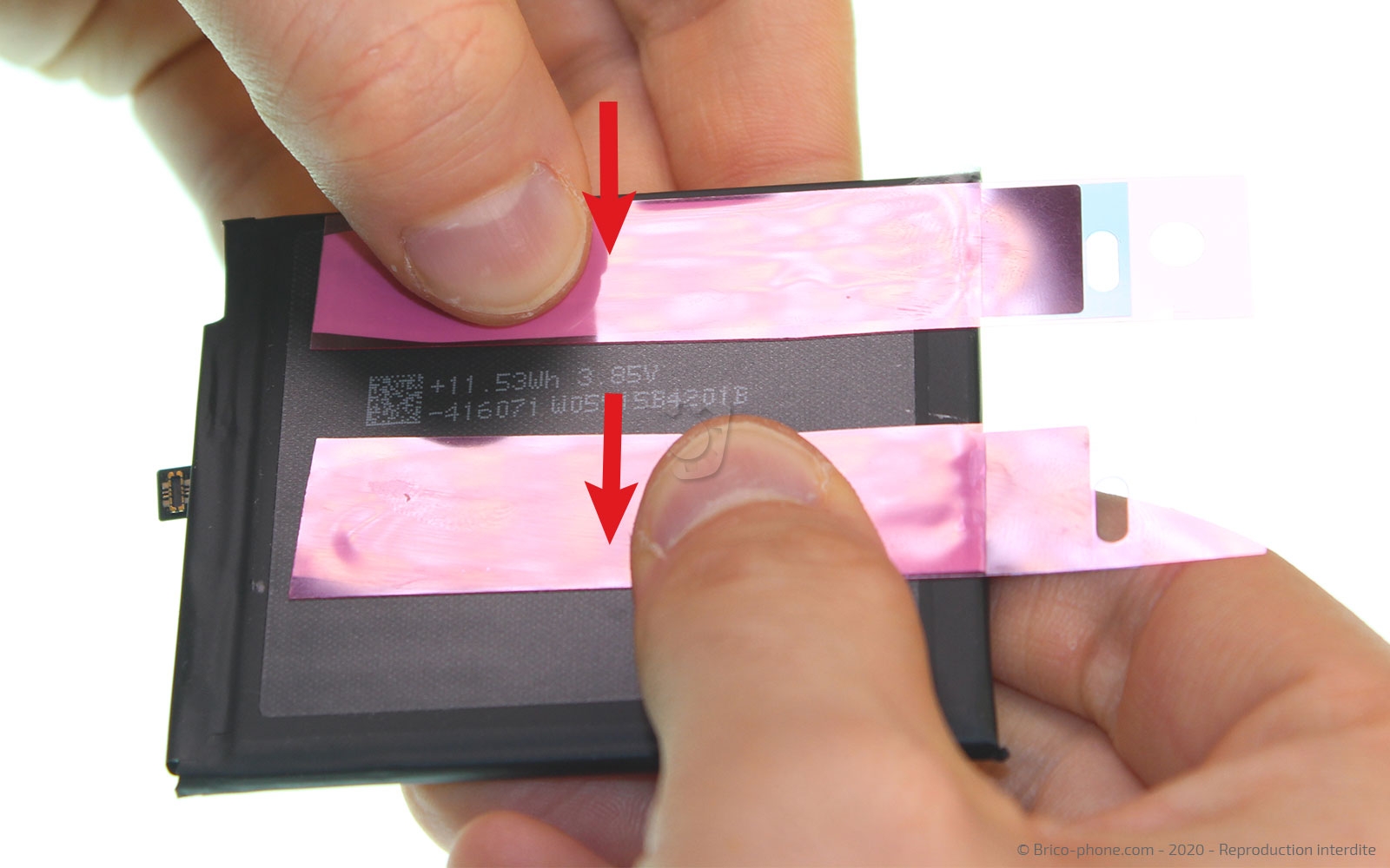 Changement de l'écran (vitre + Amoled) sur Mi 9 SE photo 4