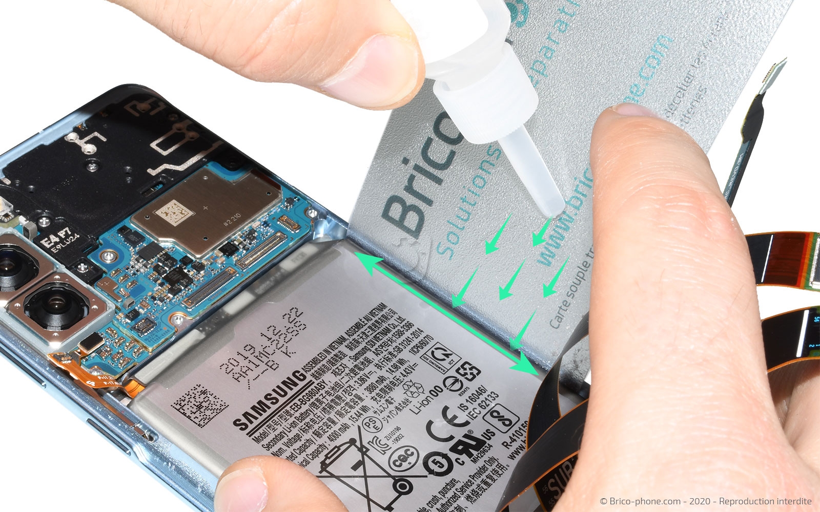 Démontage complet sur Galaxy S20 photo 1