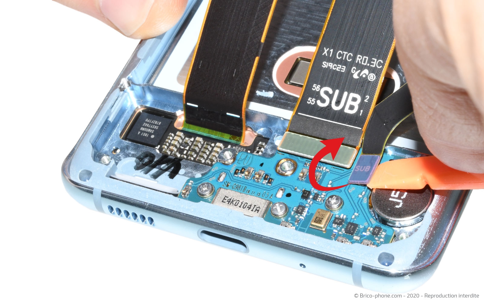 Démontage complet sur Galaxy S20 photo 1