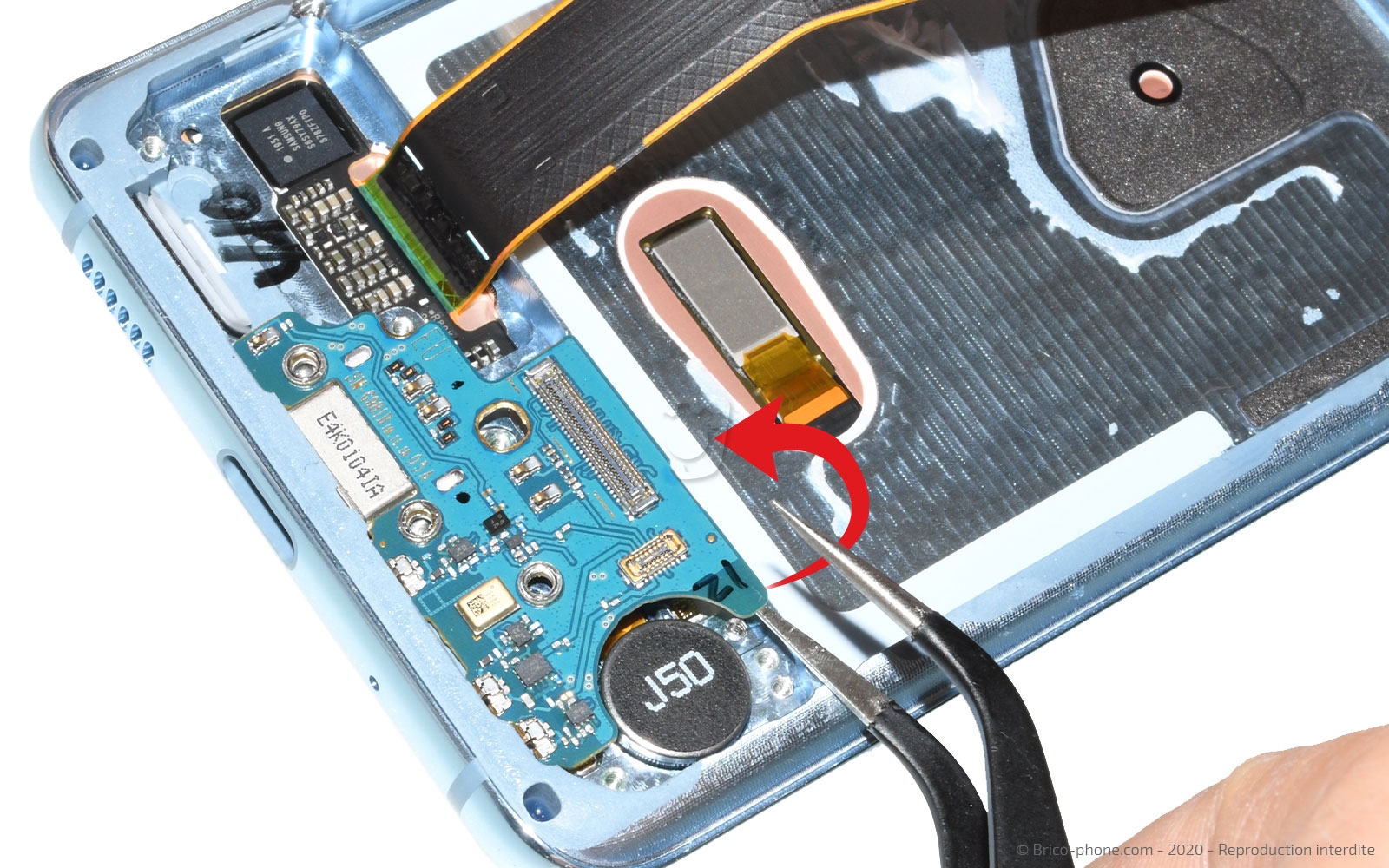 Démontage complet sur Galaxy S20 photo 4