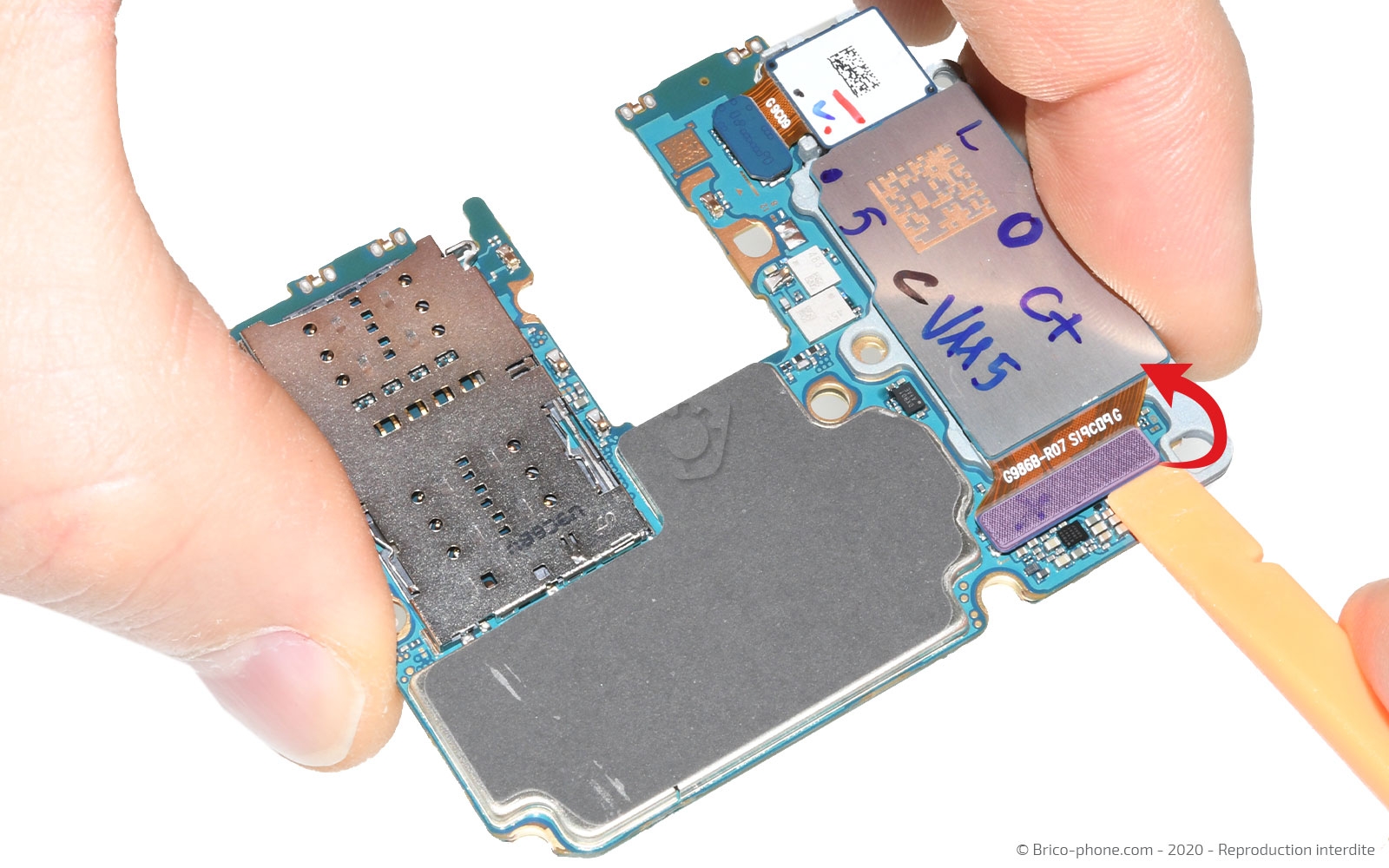 Démontage complet sur Galaxy S20 photo 1