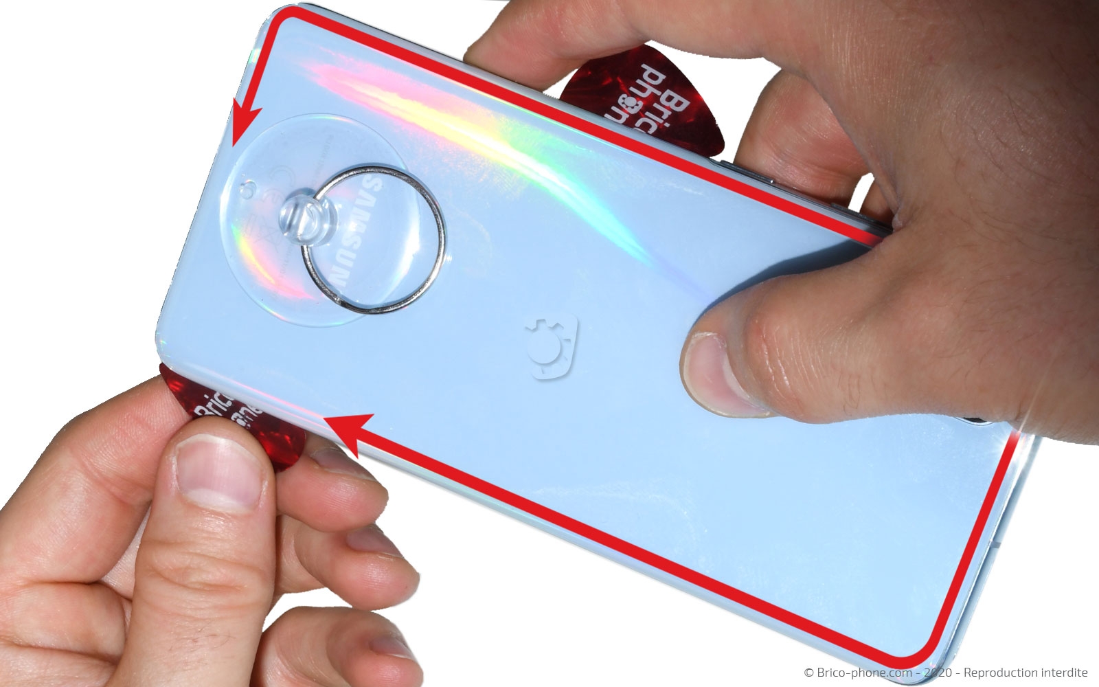 Changement du connecteur de charge sur Galaxy S20 photo 3