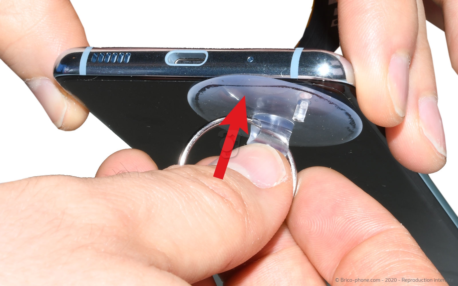 Changement du bloc écran  sur Galaxy S20 photo 3