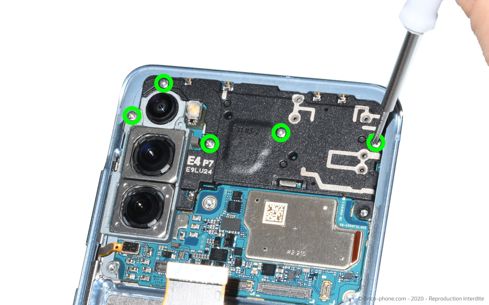 Changement du bloc écran  sur Galaxy S20 photo 1