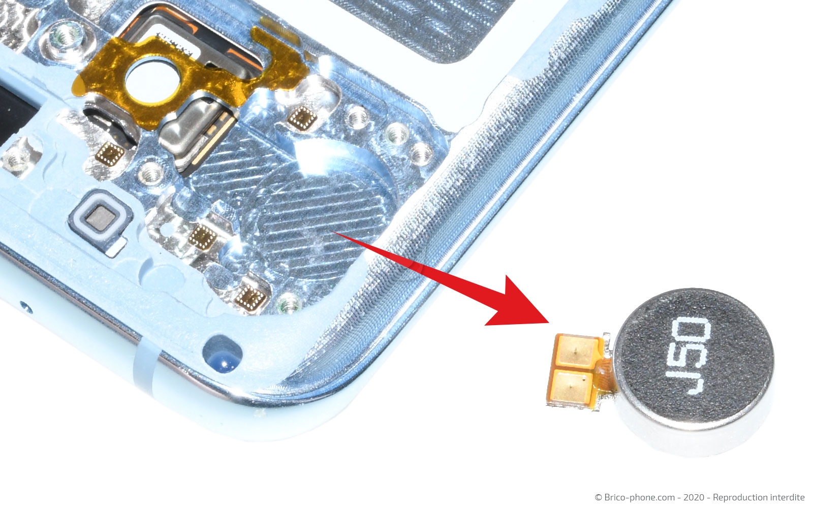 Changement du bloc écran  sur Galaxy S20 photo 3