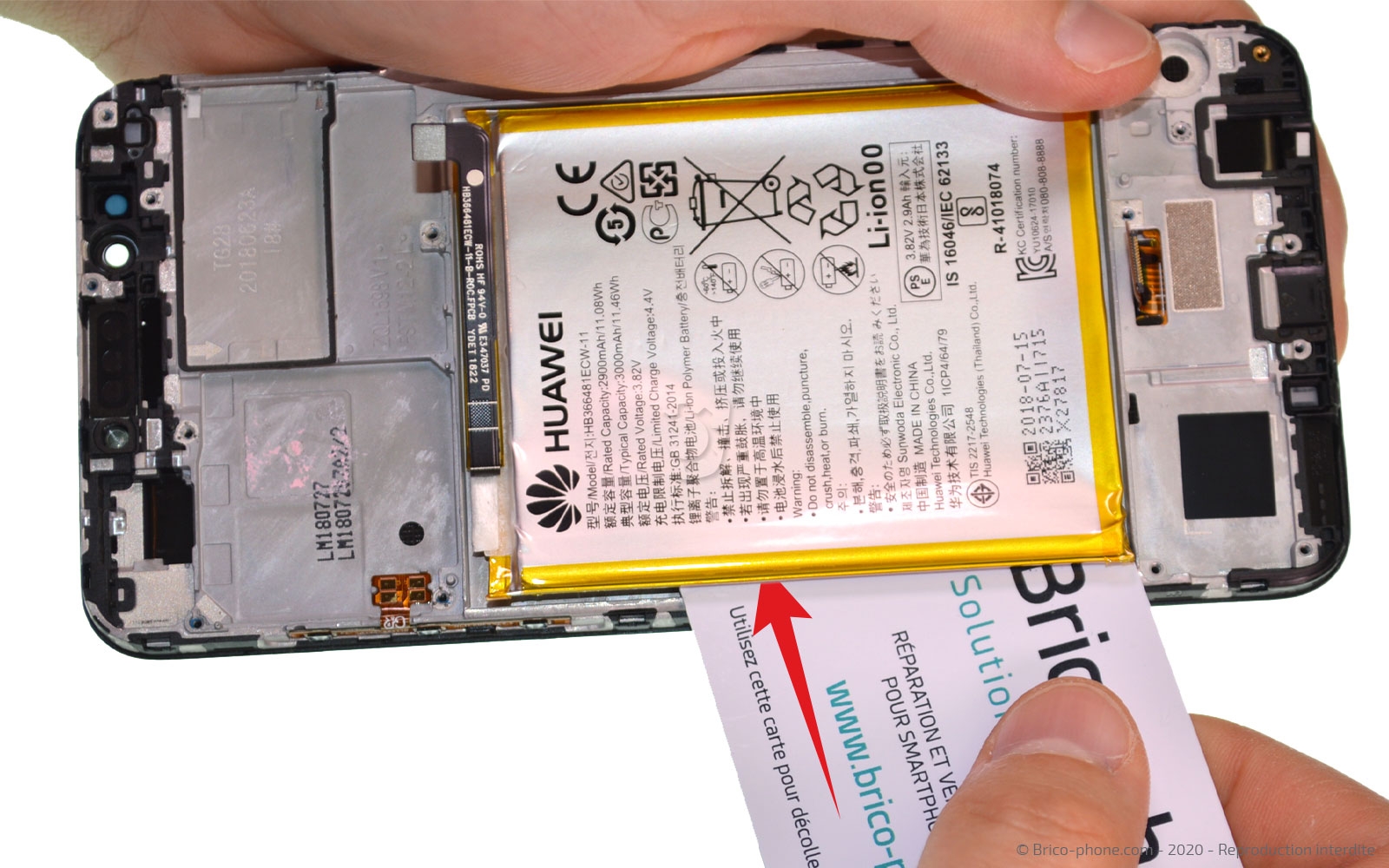 Démontage complet sur Y7 2018 photo 2