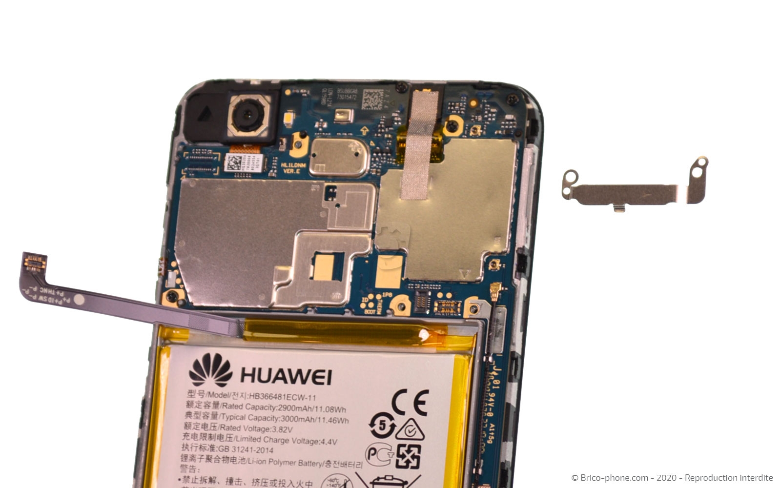 Démontage complet sur Y7 2018 photo 3