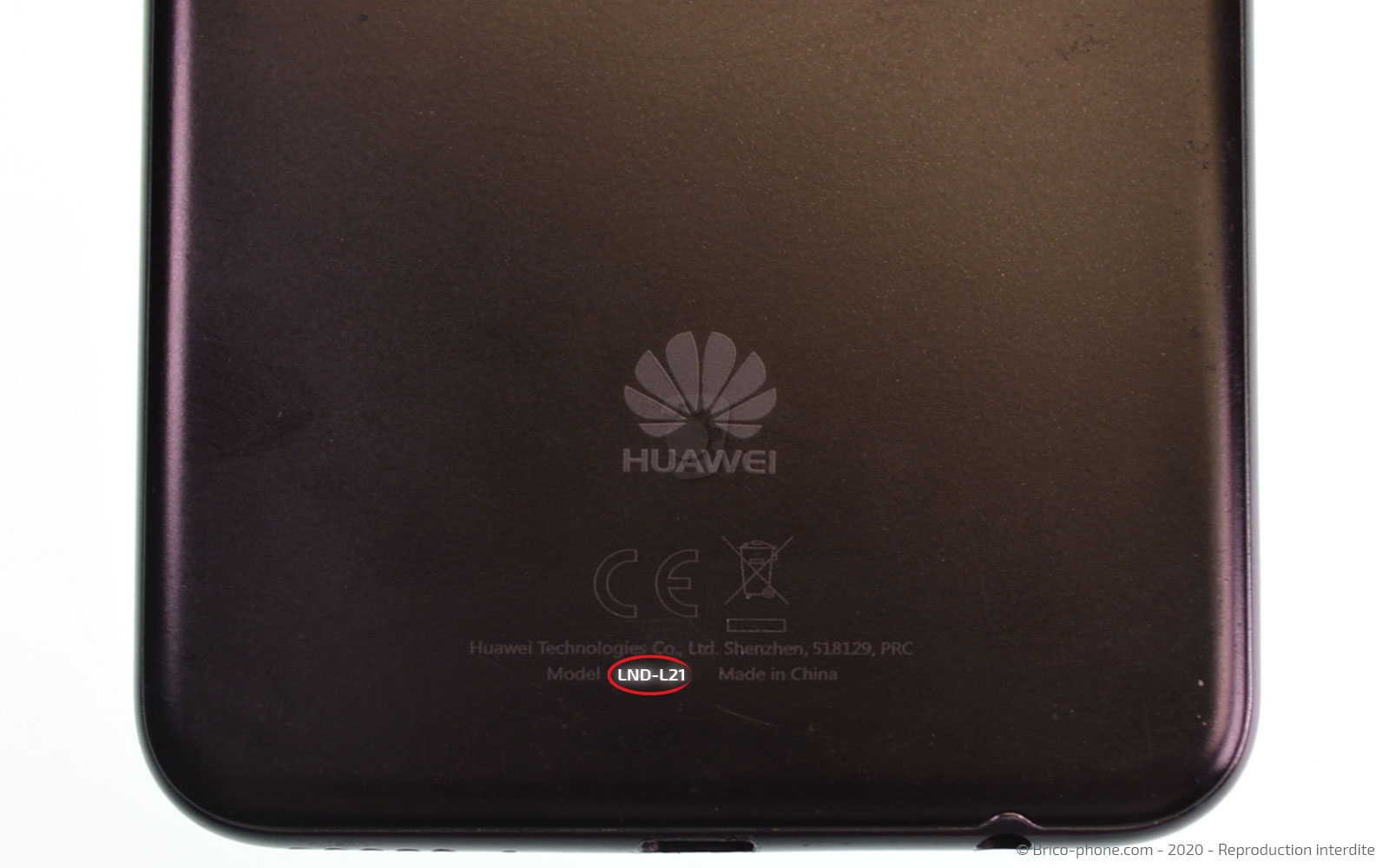 Changement de la Coque arrière sur Y7 2018 photo 2