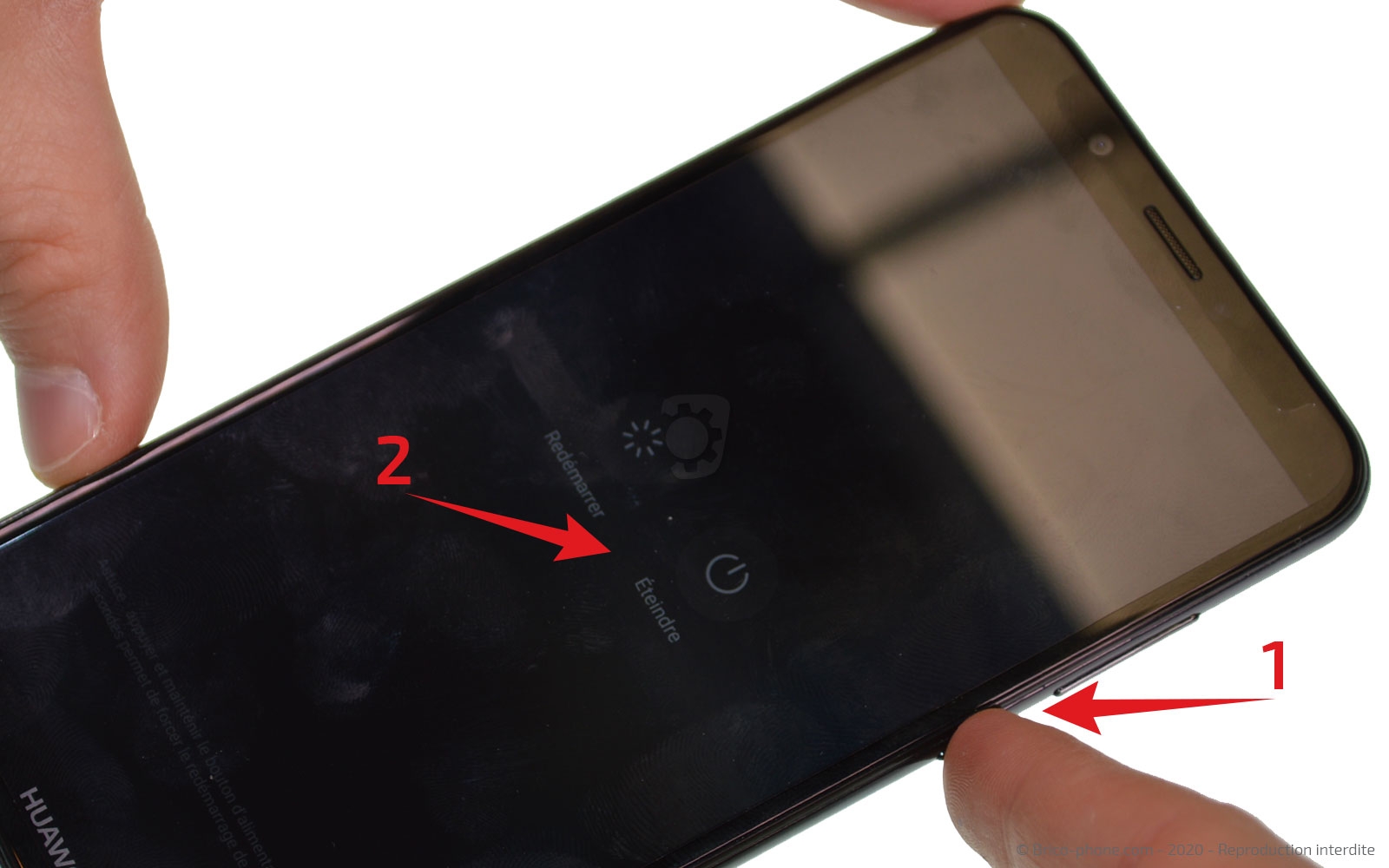 Changement de la Coque arrière sur Y7 2018 photo 1